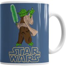 Humuts Mestre Yoda M Beyaz Porselen Kupa Bardak