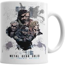 Humuts Metal Gear Solid 2 Sons of Liberty O Beyaz Porselen Kupa Bardak