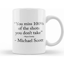 Humuts Michael Scott Quote Beyaz Kupa