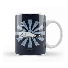 Humuts Moby Dick Retro Japanese Kupa Bardak