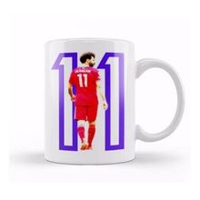 Humuts Mohamed Salah 11 Beyaz Porselen Kupa Bardak