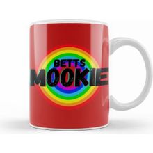 Humuts Mookie Betts Carton Art Baseball Gifts Vintage Retro Rainbow For Boys And Dad Kupa Bardak