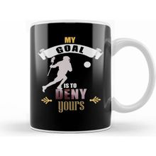 Humuts My Goal Is To Deny Yours Lacrosse Goalie Lax Kupa Bardak