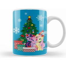 Humuts My Little Pony Around The Christmas Tree Kupa Bardak