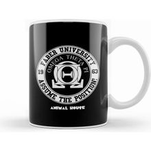 Humuts National Lampoons Animal House Animal House Faber University Logo Kupa