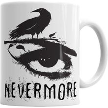 Humuts Nevermore Edgar Allan Poe Kupa Bardak