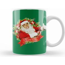 Humuts Nicolas Cage Christmas Jolly Old Saint Nic Kupa