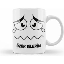 Humuts Özür Dilerim Komik Özür Mesajı Kupa