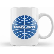 Humuts Pan Am Defunct Airline Logo Grey Version Kupa