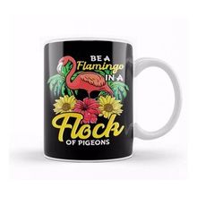 Humuts Pigeon Cute &amp; Funny Be A Flamingo In A Flock Of Pigeons Kupa