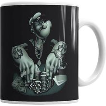 Humuts Popeye Jogador Dj Temel Reis Kupa Bardak