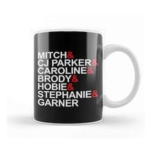 Humuts Porselen Beyaz Baywatch Original Character Names Mitch Cj Kupa Bardak