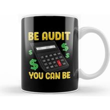 Humuts Porselen Beyaz Be Audit You Can Be Funny Accountant Auditor Pun Kupa Bardak