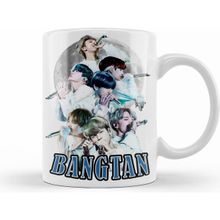 Humuts Porselen Beyaz Bts Moon Bangtan Kupa Bardak