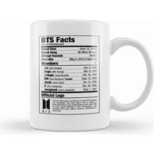 Humuts Porselen Beyaz Bts Nutritional Facts 01 Kupa Bardak