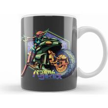 Humuts Porselen Beyaz Bubblegum Crisis Kupa Bardak