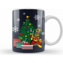 Humuts Porselen Beyaz Bucky O Hare Around The Christmas Tree Kupa Bardak