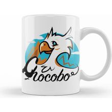Humuts Porselen Beyaz Chocobo Kupa Bardak