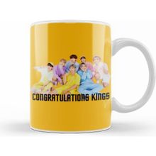 Humuts Porselen Beyaz Congratulatıons Kıngs Bts Army Gıft Kupa Bardak