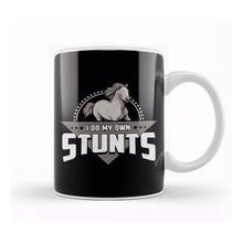 Humuts Porselen Beyaz Cute Funny I Do My Own Stunts Horseriding Skills Kupa Bardak
