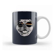 Humuts Porselen Beyaz Dark Side Of The Pug Kupa Bardak
