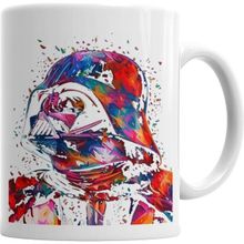 Humuts Porselen Beyaz Darth Vader 03 Kupa Bardak