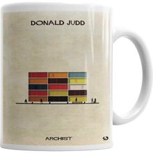 Humuts Porselen Beyaz Donald Judd Kupa Bardak