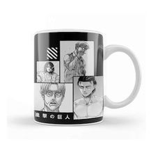 Humuts Porselen Beyaz Eren And Zeke Yeager Attack On Titan Kupa Bardak