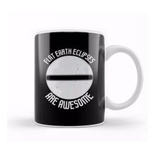 Humuts Porselen Beyaz Flat Earth Eclipses Are Awesome Kupa Bardak