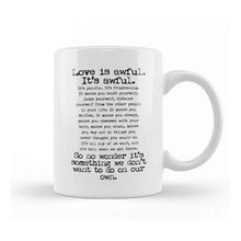 Humuts Porselen Beyaz Fleabag Love Quote Fleabag Wedding Speech Kupa Bardak