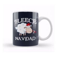 Humuts Porselen Beyaz Fleece Navidad Christmas Sheep Kupa Bardak