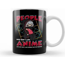 Humuts Porselen Beyaz Funny People Who Don T Like Anime Are Not Real Kupa Bardak