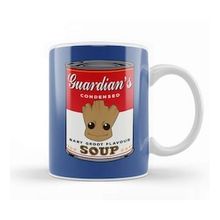 Humuts Porselen Beyaz Guardians Of The Galaxy Baby Groot Soup Warhol Kupa Bardak