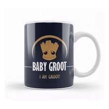 Humuts Porselen Beyaz Guardians Of The Galaxy I Am Baby Groot Kupa Bardak