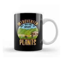 Humuts Porselen Beyaz Introverted But Willing To Discuss Shy Plant Owner Kupa Bardak