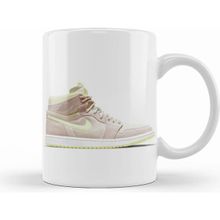Humuts Porselen Beyaz Jordan 1 High Zoom Cmft Lemon Twist Kupa Bardak