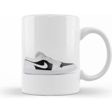 Humuts Porselen Beyaz Jordan 1 Low Panda Kupa Bardak