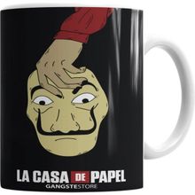 Humuts Porselen Beyaz La Casa De Papel 02 Kupa Bardak