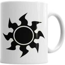 Humuts Porselen Beyaz Magic The Gathering Mana Branca Kupa Bardak