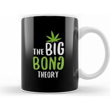 Humuts Porselen Beyaz Marihuana The Big Bong Theory Kupa Bardak