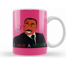 Humuts Porselen Beyaz Martin Luther King Kupa Bardak