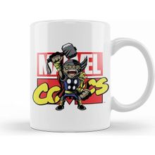 Humuts Porselen Beyaz Marvel Comics Thor Kupa Bardak