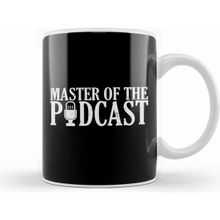 Humuts Porselen Beyaz Master Of The Podcast Awesome Podcasting Host Kupa Bardak