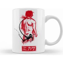 Humuts Porselen Beyaz Mikasa Ackermann Traditional Mikasa Kupa Bardak
