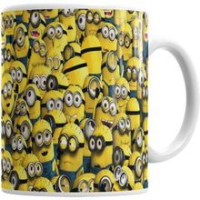 Humuts Porselen Beyaz Minion 02 Kupa Bardak