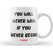 Humuts Porselen Beyaz Motivational Guotes Sayings Words Gifts Entrepreneurs Inspiration Success Work Typography Gifts Kupa Bardak