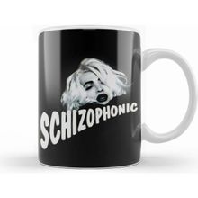Humuts Porselen Beyaz Nuno Schizophonic Kupa Bardak