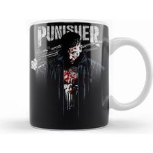 Humuts Porselen Beyaz O Castigador The Punısher Kupa Bardak
