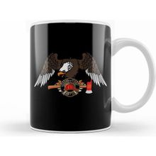 Humuts Porselen Beyaz Patriotic Firefighter Eagle Fire Department Kupa Bardak