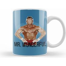 Humuts Porselen Beyaz Paul Orndorff Mr Kupa Bardak